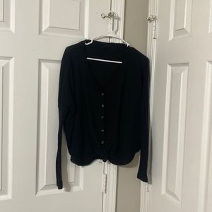 Waffle Knit Basic Tee